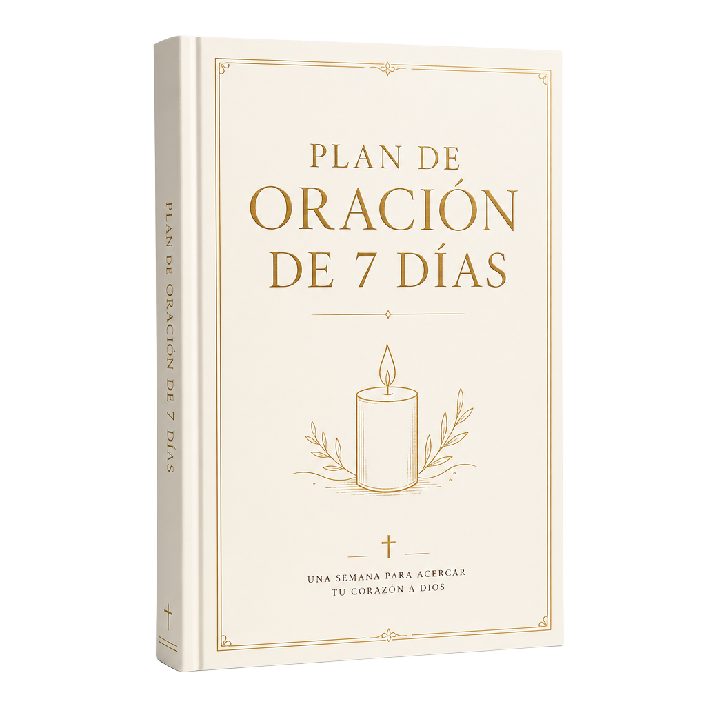 Mockup de PLAN DE ORACIÓN DE 7 DÍAS