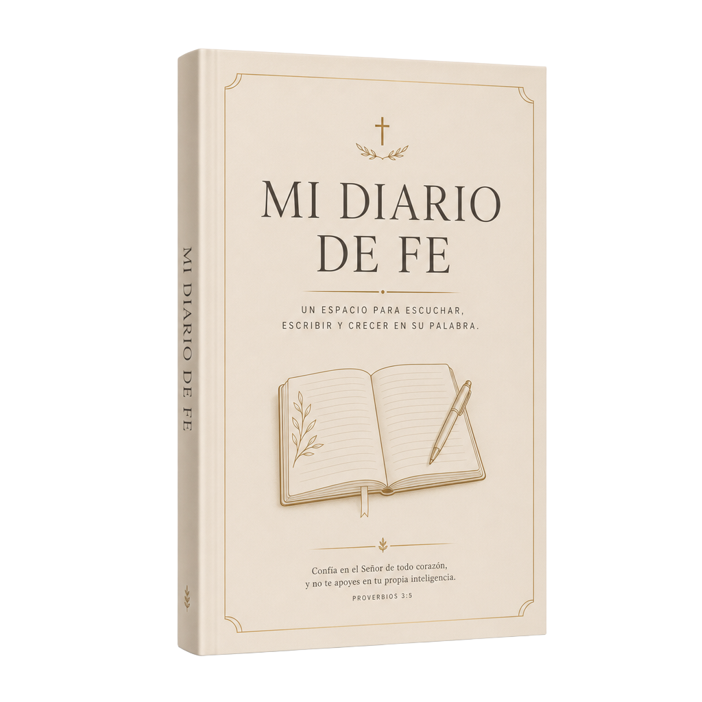 Mockup de MI DIARIO DE FE