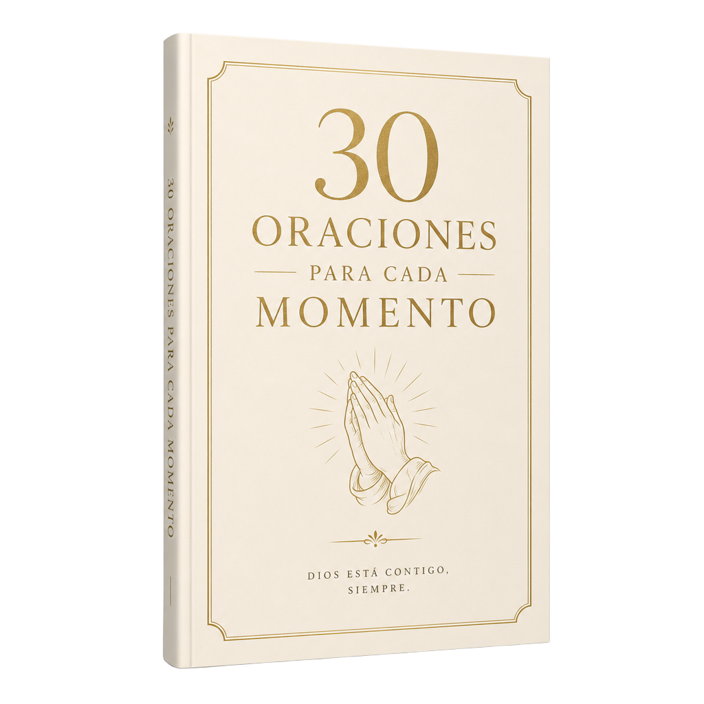 Mockup de 30 ORACIONES PARA CADA MOMENTO
